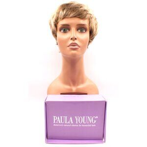 Paula Young Wisped Away Wig Average SF51/60 Short Blonde Highlight A1043 w/ Box